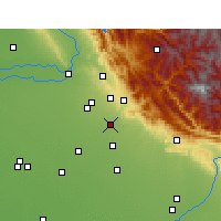 Nearby Forecast Locations - Zirakpur - Harita