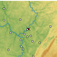 Nearby Forecast Locations - Lower Burrell - Harita