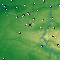 Nearby Forecast Locations - Froidchapelle - Harita