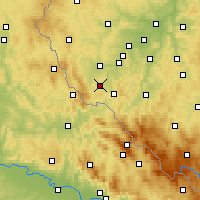 Nearby Forecast Locations - Domažlice - Harita