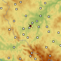 Nearby Forecast Locations - Holýšov - Harita