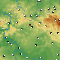 Nearby Forecast Locations - Jablonné v Podještědí - Harita