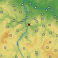 Nearby Forecast Locations - Jílové u Prahy - Harita