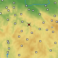 Nearby Forecast Locations - Ledeč nad Sázavou - Harita
