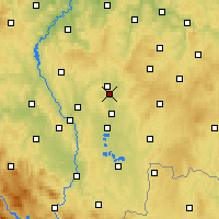 Nearby Forecast Locations - Planá nad Lužnicí - Harita
