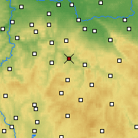 Nearby Forecast Locations - Zruč nad Sázavou - Harita