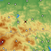 Nearby Forecast Locations - Grybów - Harita