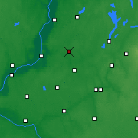 Nearby Forecast Locations - Łasin - Harita