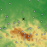Nearby Forecast Locations - Lwówek Śląski - Harita