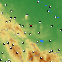 Nearby Forecast Locations - Niemcza - Harita