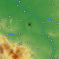Nearby Forecast Locations - Niemodlin - Harita