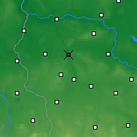 Nearby Forecast Locations - Nowogród Bobrzański - Harita