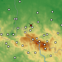 Nearby Forecast Locations - Olszyna - Harita