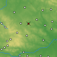 Nearby Forecast Locations - Sędziszów - Harita