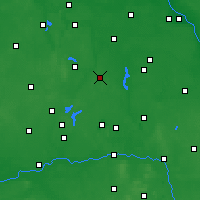 Nearby Forecast Locations - Strzelno - Harita