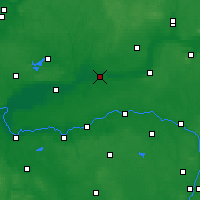 Nearby Forecast Locations - Wieleń - Harita