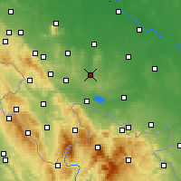 Nearby Forecast Locations - Ziębice - Harita