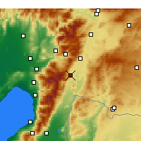 Nearby Forecast Locations - İslahiye - Harita