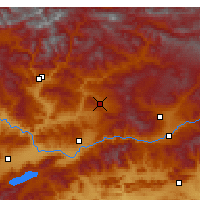 Nearby Forecast Locations - Karakoçan - Harita
