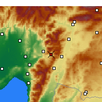 Nearby Forecast Locations - Bahçe - Harita