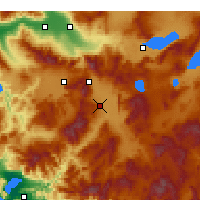 Nearby Forecast Locations - Acıpayam - Harita