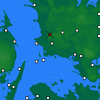 Nearby Forecast Locations - Slagelse - Harita