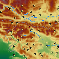 Nearby Forecast Locations - Jesenice - Harita