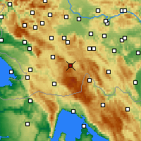 Nearby Forecast Locations - Loška Dolina - Harita