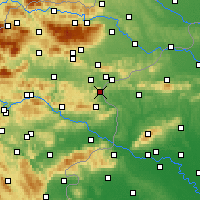Nearby Forecast Locations - Podčetrtek - Harita