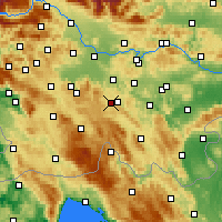 Nearby Forecast Locations - Velike Lašče - Harita