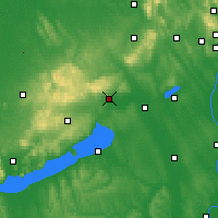 Nearby Forecast Locations - Várpalota - Harita