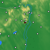Nearby Forecast Locations - Törökbálint - Harita