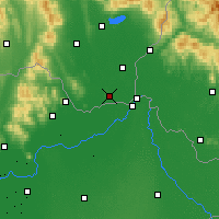 Nearby Forecast Locations - Kráľovský Chlmec - Harita