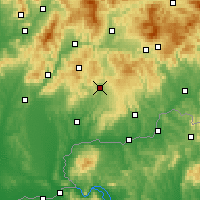 Nearby Forecast Locations - Krupina - Harita