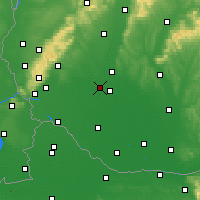 Nearby Forecast Locations - Sládkovičovo - Harita
