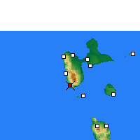 Nearby Forecast Locations - Basse-Terre - Harita