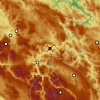 Nearby Forecast Locations - Gorajde - Harita