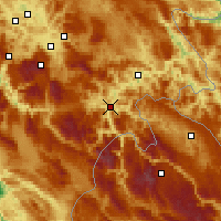 Nearby Forecast Locations - Foča - Harita