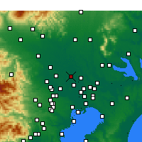 Nearby Forecast Locations - Kasukabe - Harita