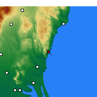 Nearby Forecast Locations - Hitachi - Harita