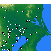 Nearby Forecast Locations - Toride - Harita