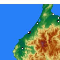 Nearby Forecast Locations - Komatsu - Harita