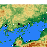 Nearby Forecast Locations - Mihara - Harita