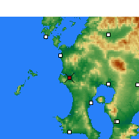 Nearby Forecast Locations - Satsumasendai - Harita