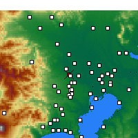 Nearby Forecast Locations - Fujimino - Harita