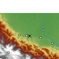 Nearby Forecast Locations - Chimoré - Harita