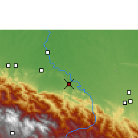 Nearby Forecast Locations - Entre Ríos - Harita