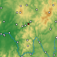 Nearby Forecast Locations - Steinau an der Straße - Harita