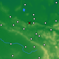 Nearby Forecast Locations - Preußisch Oldendorf - Harita