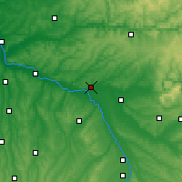 Nearby Forecast Locations - Moissac - Harita